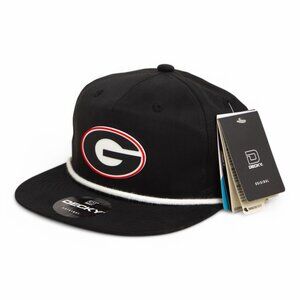 Georgia Bulldogs Power G 3D Classic Rope Hat- Black/ White